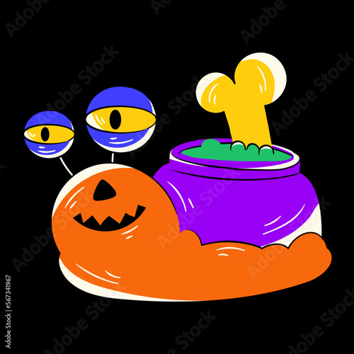 Halloween Snail 