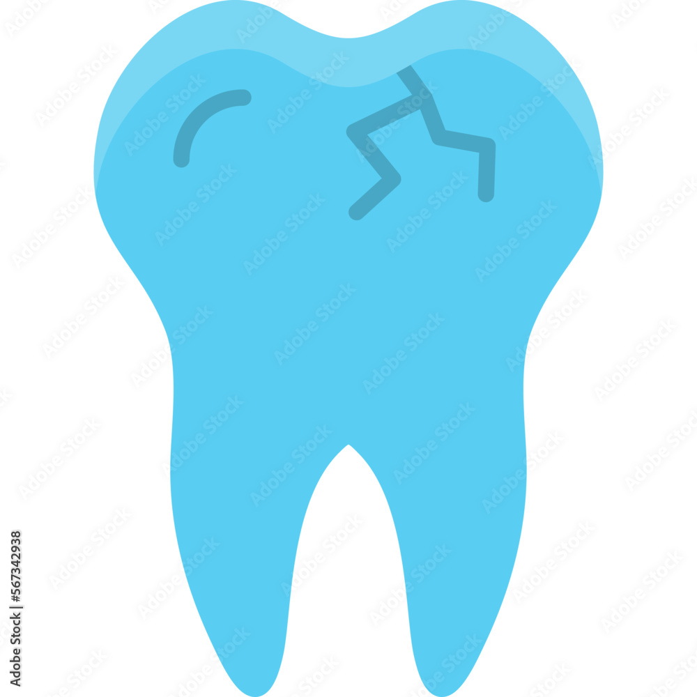 Broken Tooth Icon