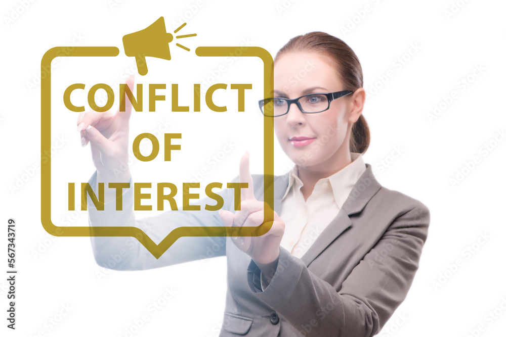 Conflict of interest concept in ethical business Conflict of interest concept in ethical business