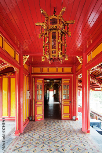 Imperial Royal Palace of Nguyen dynasty in Hue, Vietnam