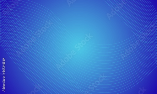 abstract blue background with modern corporate technology concept presentation or banner design , web, page, greeting, card, background. Vector illustration with line stripes texture elements