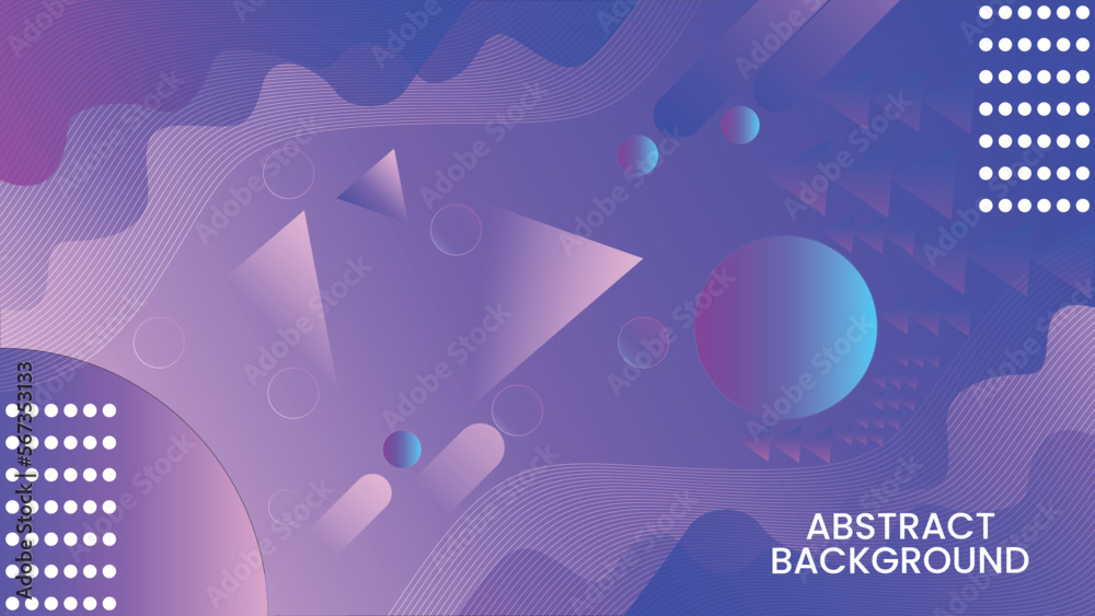 Fototapeta premium Gradient Abstract Background design for yourself 