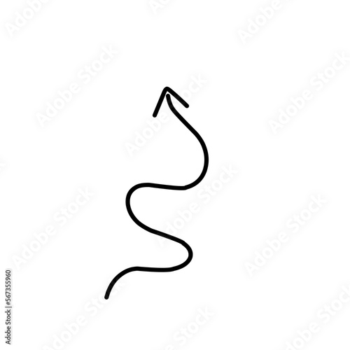 hand drawn arrow