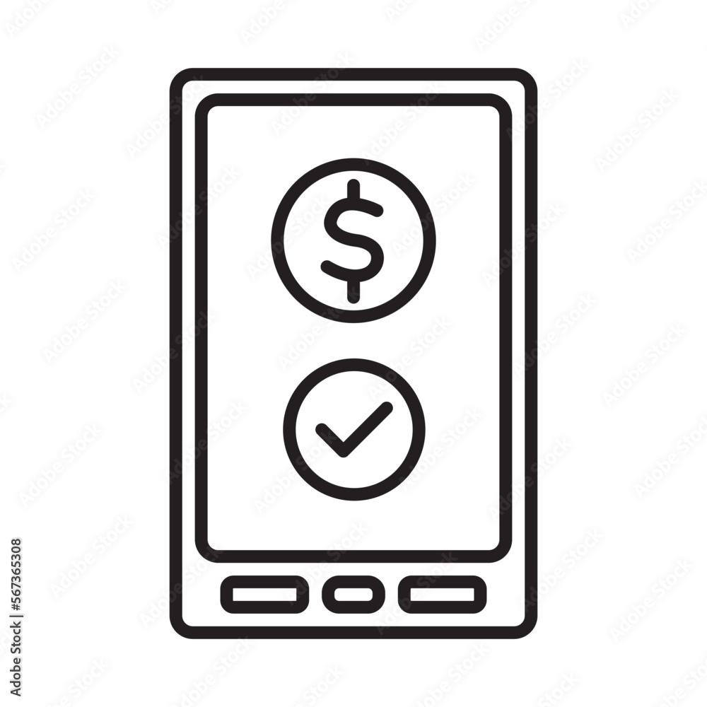 DIGITAL PAYMENT design vector icon DIGITAL PAYMENT design vector icon