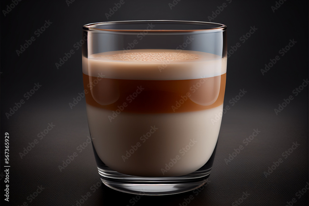 Coffee drinks, delicous espresso and cappuccino poured into coffee cup, coffee beans and other ingredients, AI Coffee drinks, delicous espresso and cappuccino poured into coffee cup, coffee beans and other ingredients, AI
