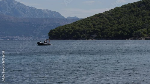 Ein Tag am Meer zum Tauchen auf der Insel Ciovo Trogir - diving  photo