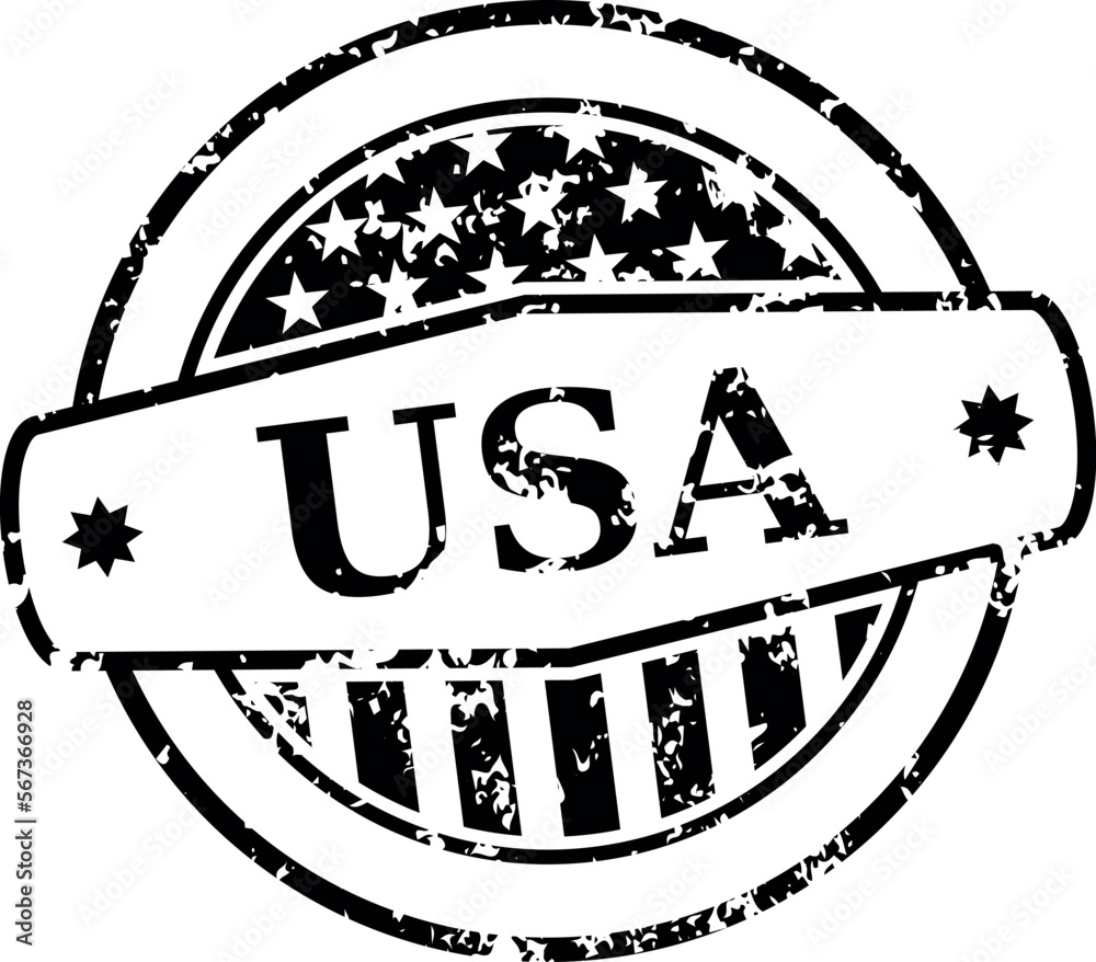 Usa mail grunge label. Postal retro stamp Usa mail grunge label. Postal retro stamp