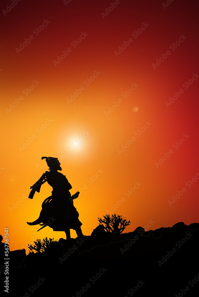 shivaji maharaj jayanti illustration silhouette against background ...