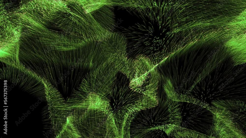 3d looped bg data flow concept, sci-fi background digital space. Blue ...