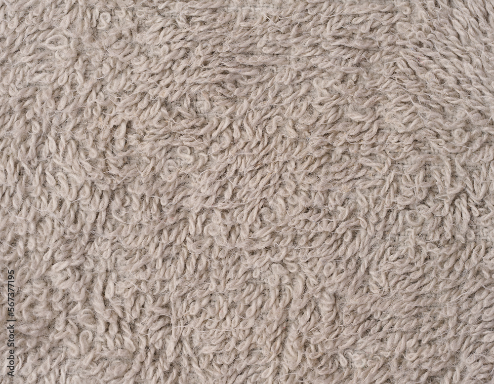 Texture of gray terry cotton towel, canvas Texture of gray terry cotton towel, canvas