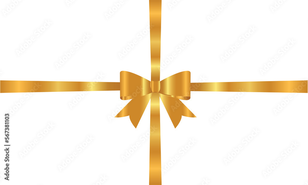 gold ribbon png