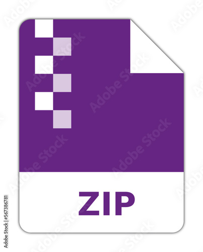 icon vector zip compression format
