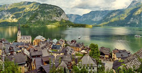 World Heritage Town Hallstatt, Austria photo