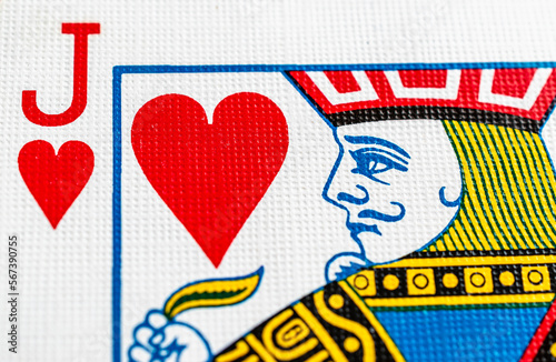 Jack of Hearts Playing Card