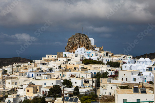 view of village on Amorgos