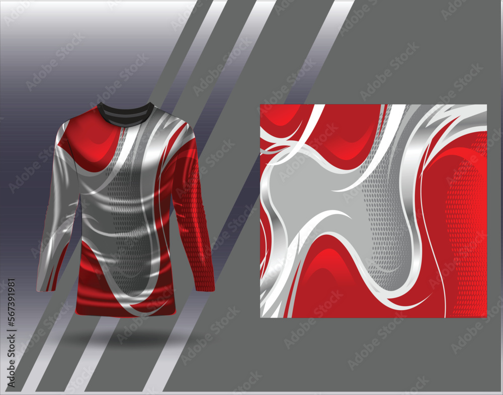 Tshirt sports design for racing  jersey  cycling  football  gaming  motocross