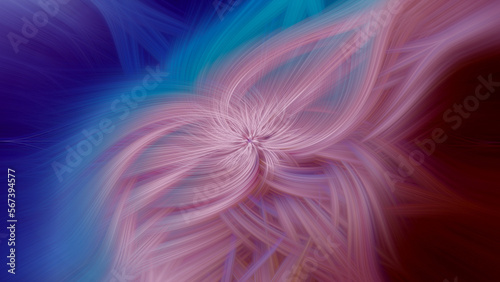 Twisted Fiber Effect Abstract Colorful Flower Image Background Wallpaper Pastel Colors