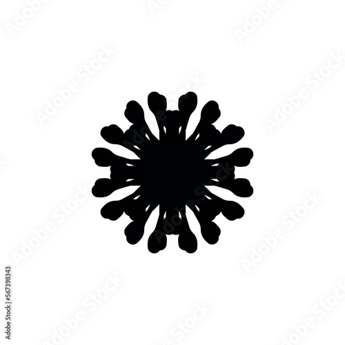 Snow icon. Simple style shop winter big sale poster background symbol. Snow brand logo design element. Snow t-shirt printing. vector for sticker.