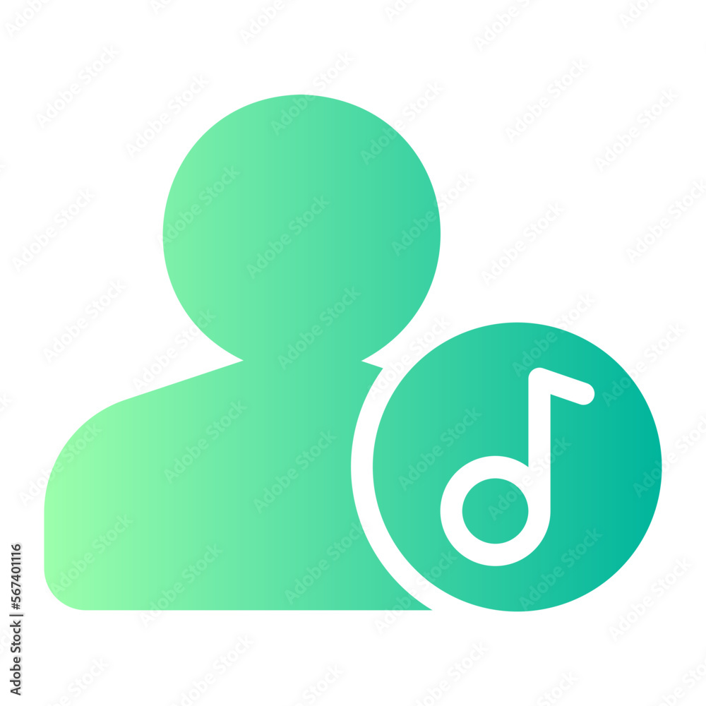music gradient icon music gradient icon
