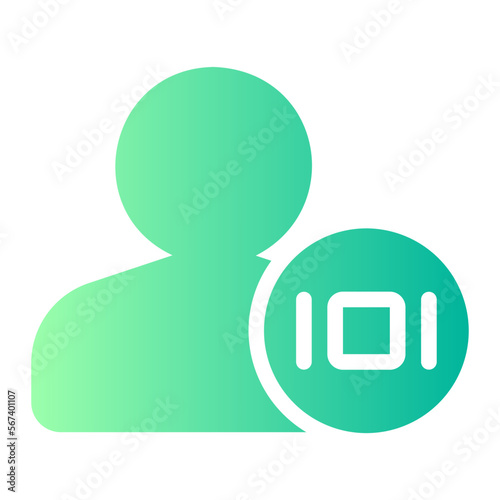 multitask gradient icon