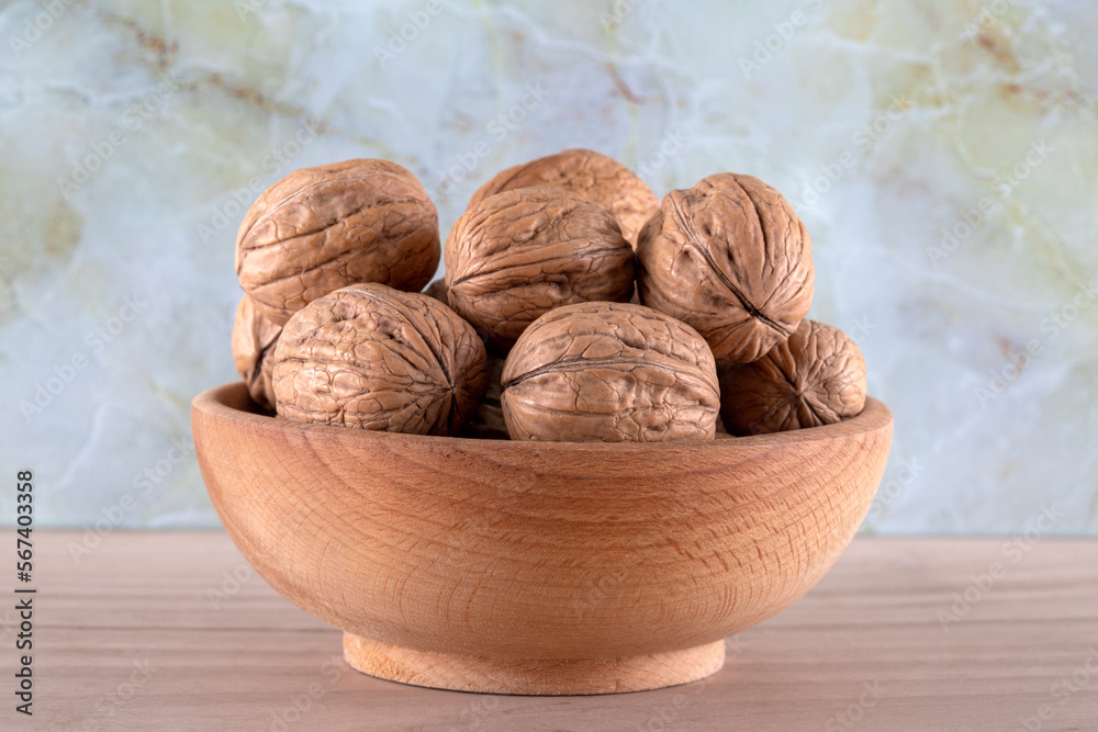 Heap of shelled walnuts,closeup Heap of shelled walnuts,closeup