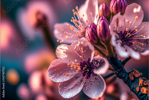 Two colorful sunglasses on a white background. Generative AI