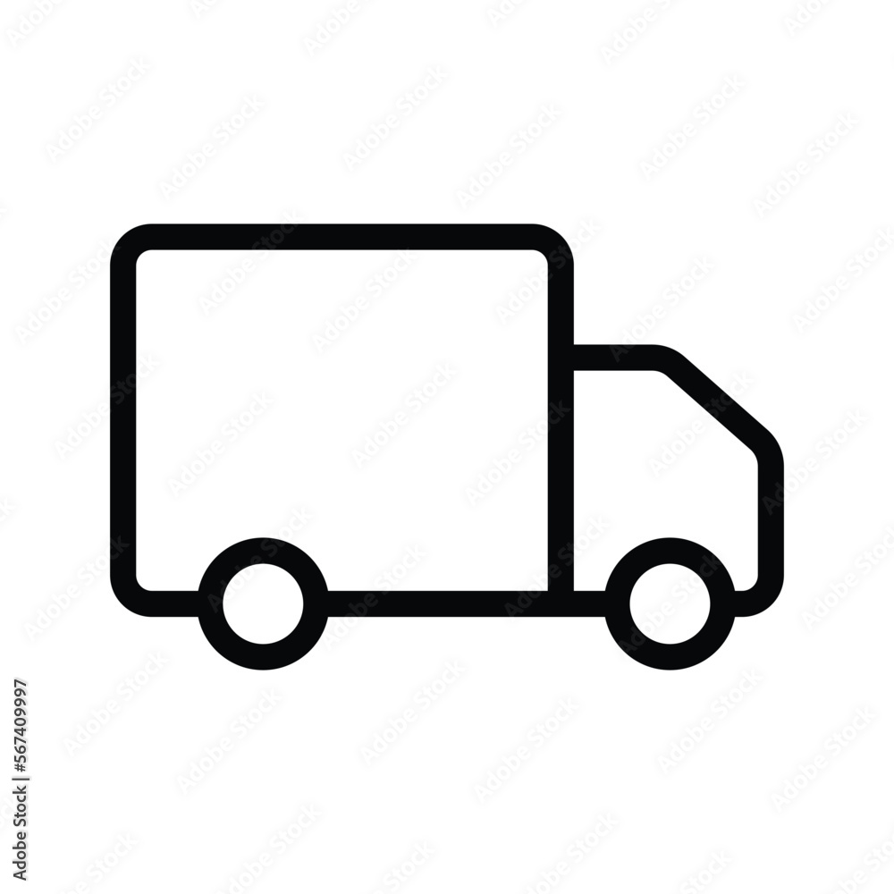 Truck icon vector design template Truck icon vector design template