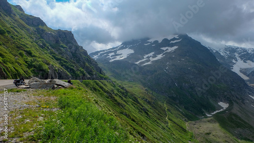 Furkapass in den Schweizer Alpen 