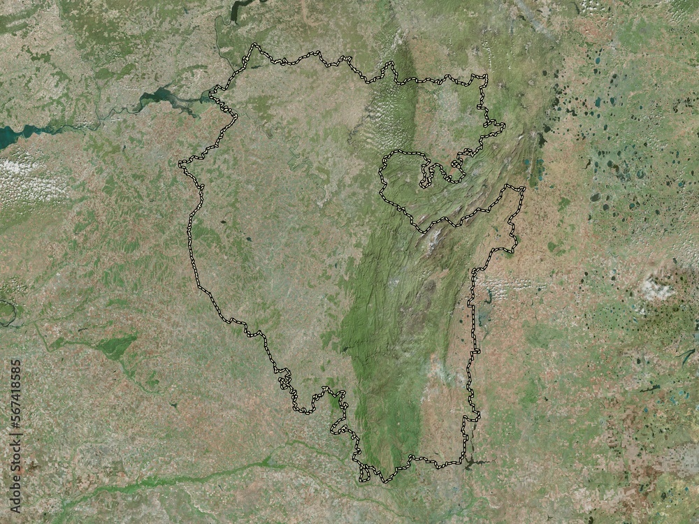 Bashkortostan, Russia. High-res satellite. No legend Bashkortostan, Russia. High-res satellite. No legend