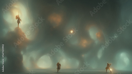 dark cave