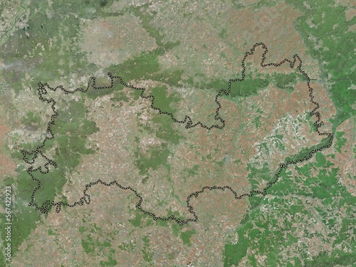 Mordovia, Russia. High-res satellite. No legend photo