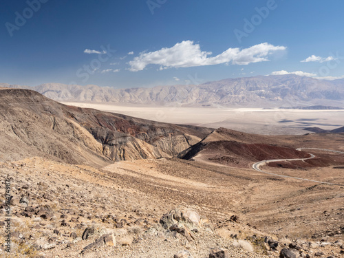 A view of the eastern portion of Death Valley National Park, California, United States of America, North America