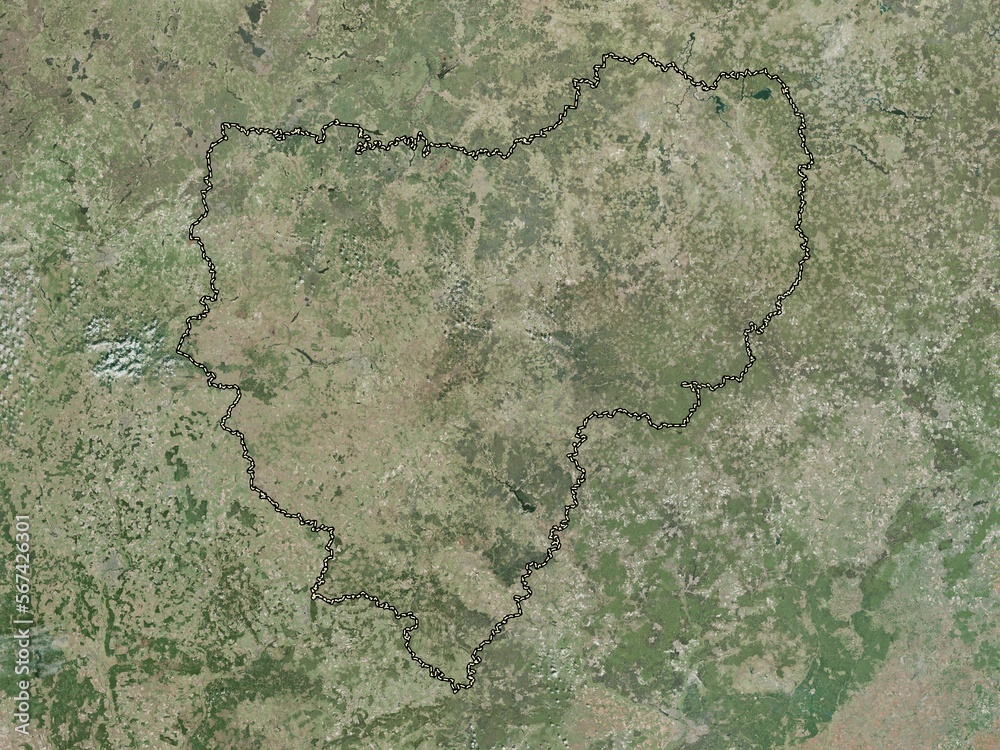 Smolensk, Russia. High-res satellite. No legend Smolensk, Russia. High-res satellite. No legend