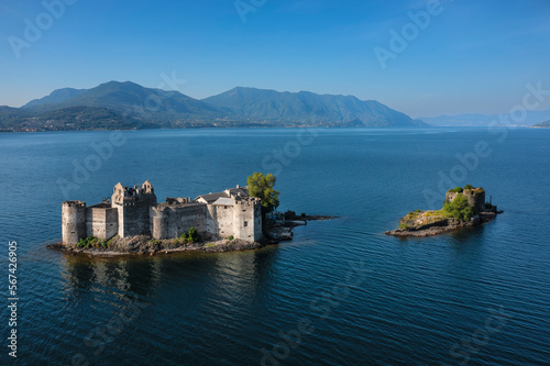 Castelli di Cannero, Cannero Riviera, Lago Maggiore, Piedmont, Italian Lakes, Italy, Europe photo