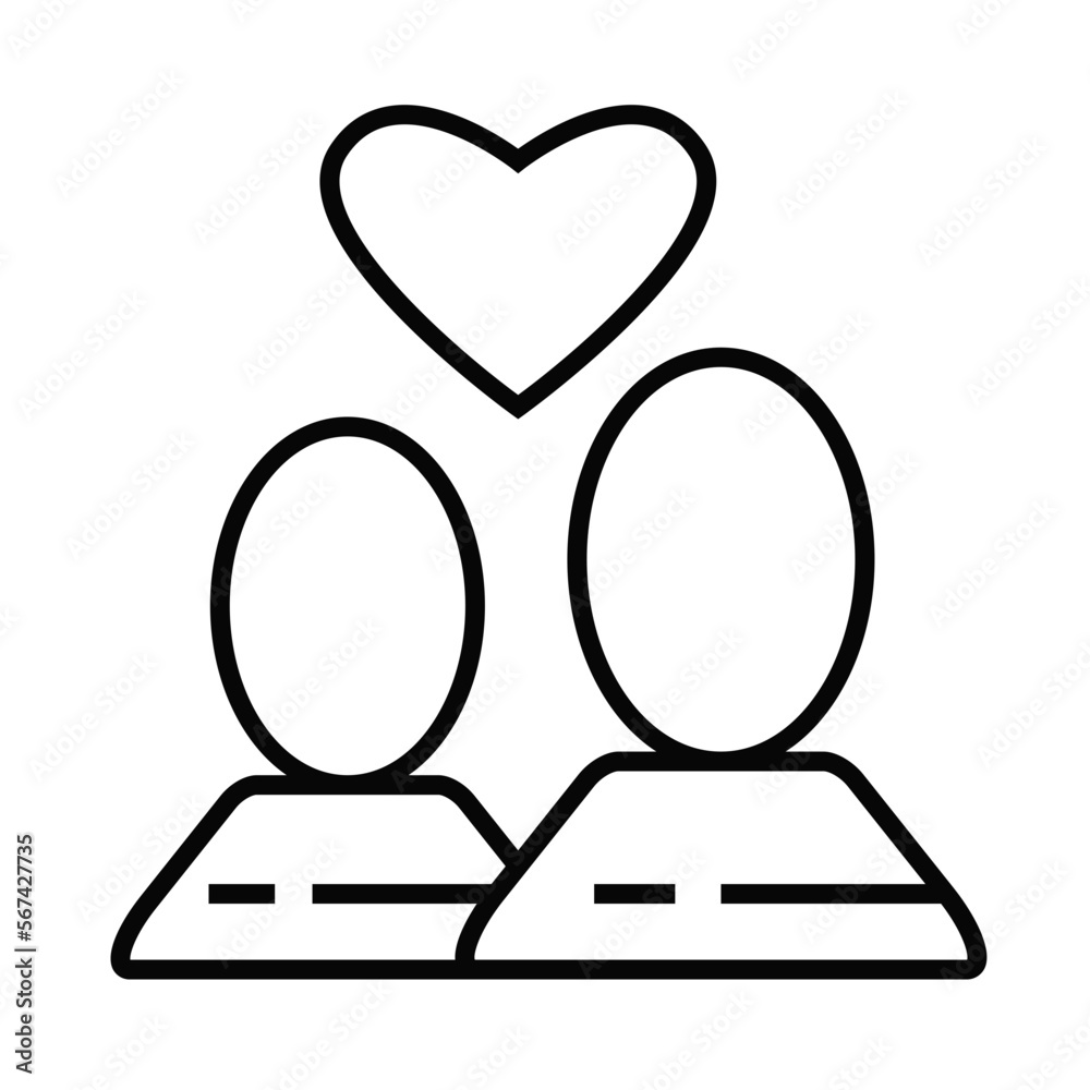 valentines celebration couple design vector icon valentines celebration couple design vector icon