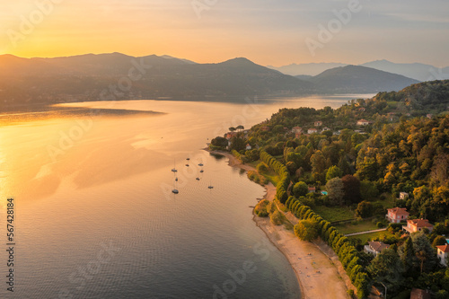 Angera, Varese district, Lago Maggiore, Lombardy, Italian Lakes, Italy, Europe