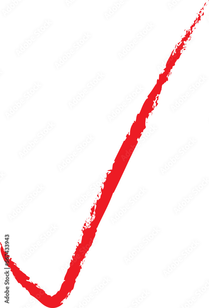 Hand Dawn Check Mark Correct