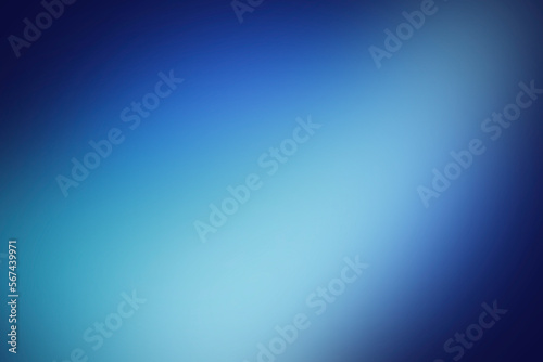Blue color gradient abstract background with dark and light blue illustration blending blur backdrop for wallpaper, logo, banner, web design template