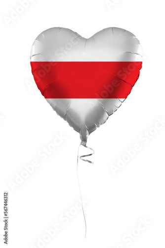 Free Download Belarus concept. Balloon with Belarussian flag isolated on white background. Education, charity, emigration, travel and learning language - GFXLoad
