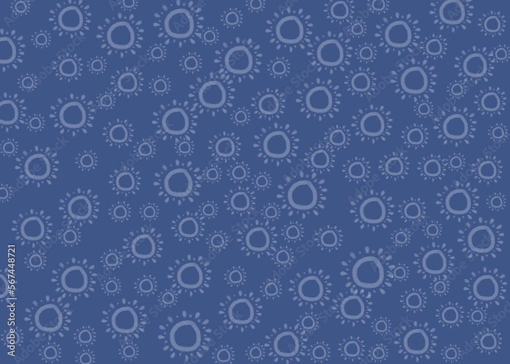 Fabric pattern blue color 