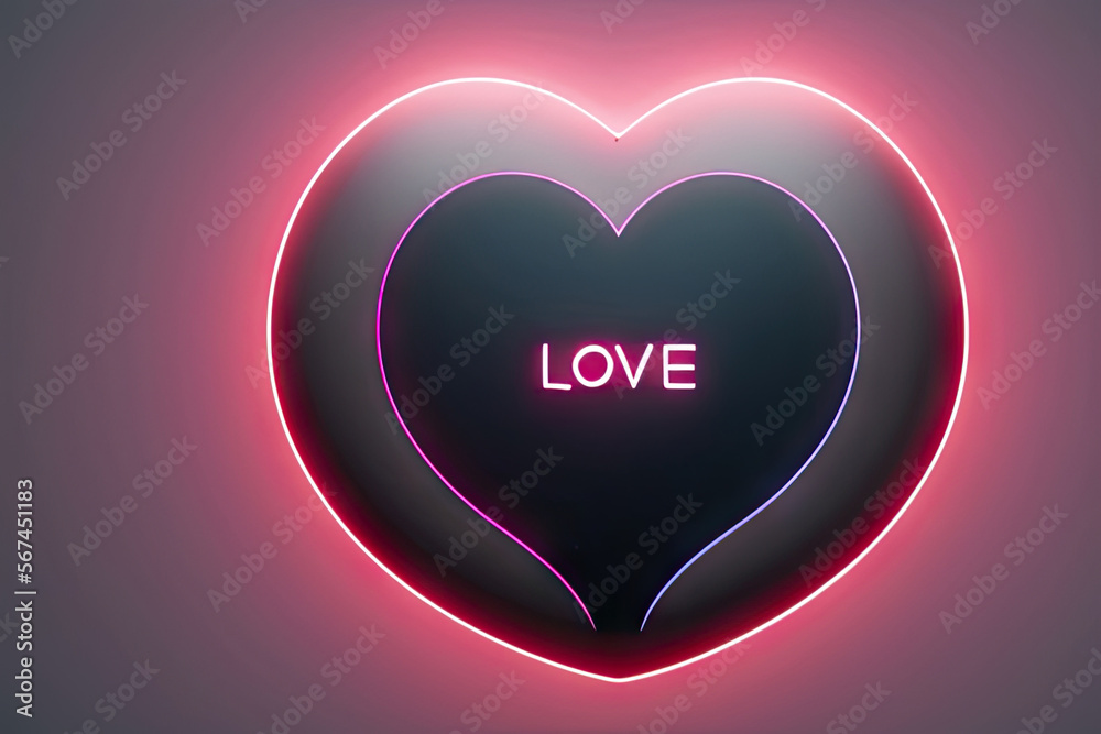 3d heart shape floating, background for copy space as symbol for quality cardiology medical services or romantic feelings, generative AI 3d heart shape floating, background for copy space as symbol for quality cardiology medical services or romantic feelings, generative AI