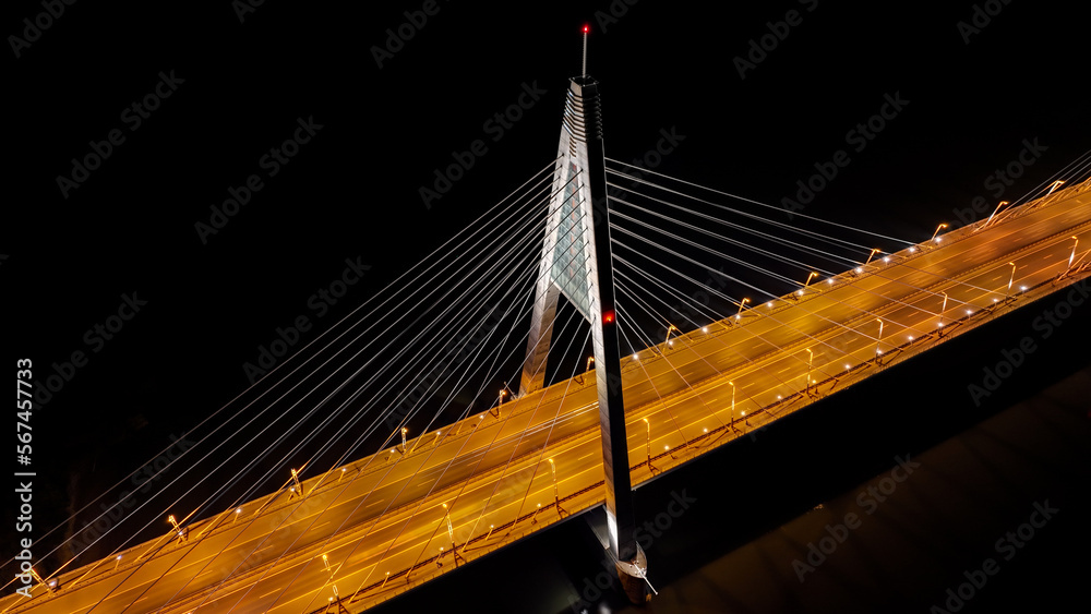 bridge at night