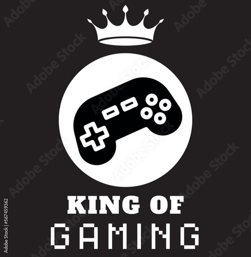 king of gaming but forced to work shirt design and template