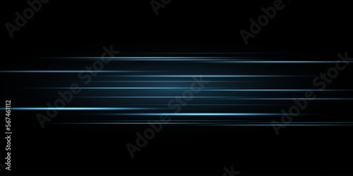 light effect. Abstract laser beams of light. Chaotic neon rays of light.