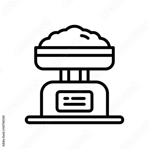 scales icon for your website, mobile, presentation, and logo design.