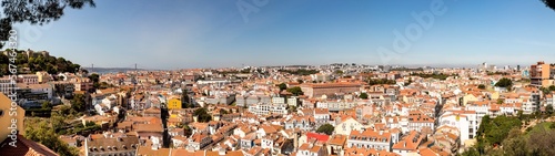 Panorama de Lisbonne vu du Château de Saint-Georges © Pascal Ledard