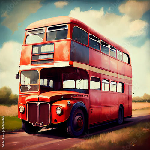 england bus photo