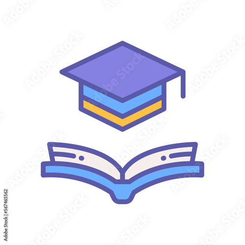 education icon for your website, mobile, presentation, and logo design.