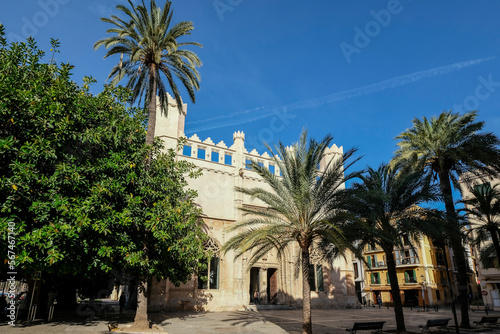 Lonja de Palma, Sa Llotja, masterpiece of Gothic architecture in Majorca, former College of Merchants, Majorca, Balearic Islands, Spain