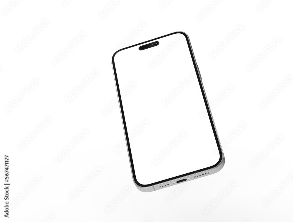 phone 3d illustration mockup smartphone 3d